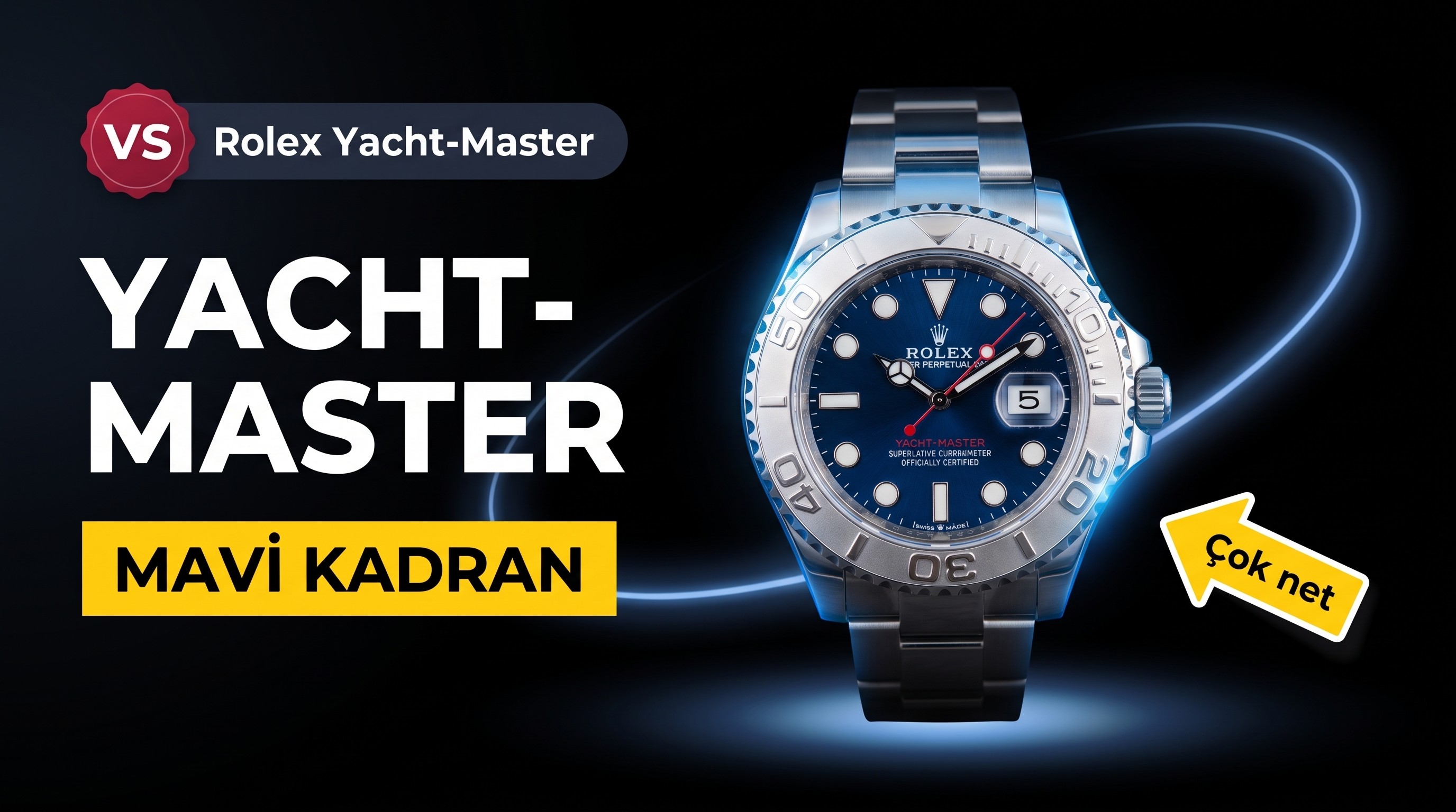 VS Factory Rolex Yacht-Master 126622-0002 Replika Saat - VS Saat