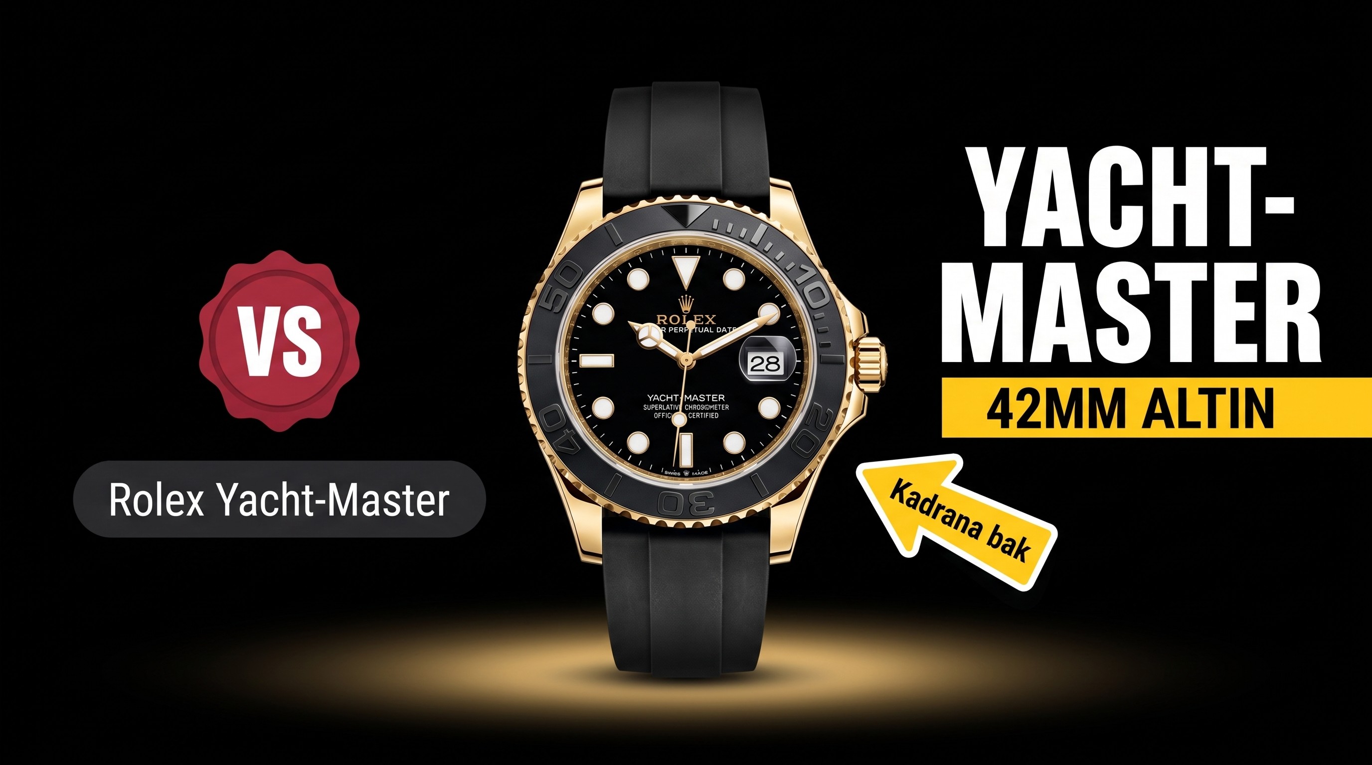 VS Factory Rolex Yacht-Master 226658-0001 Replika Saat - VS Saat