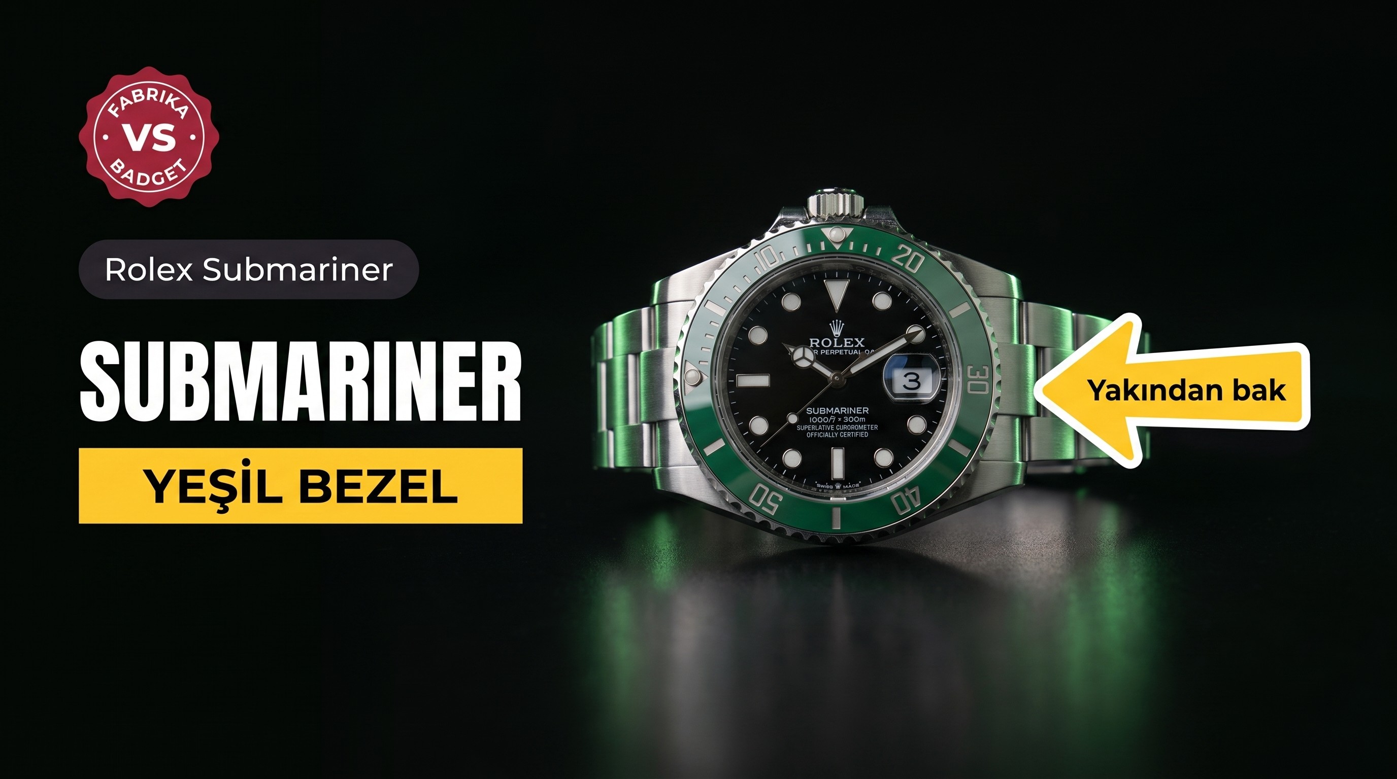 Rolex Submariner VS Factory İncelemesi