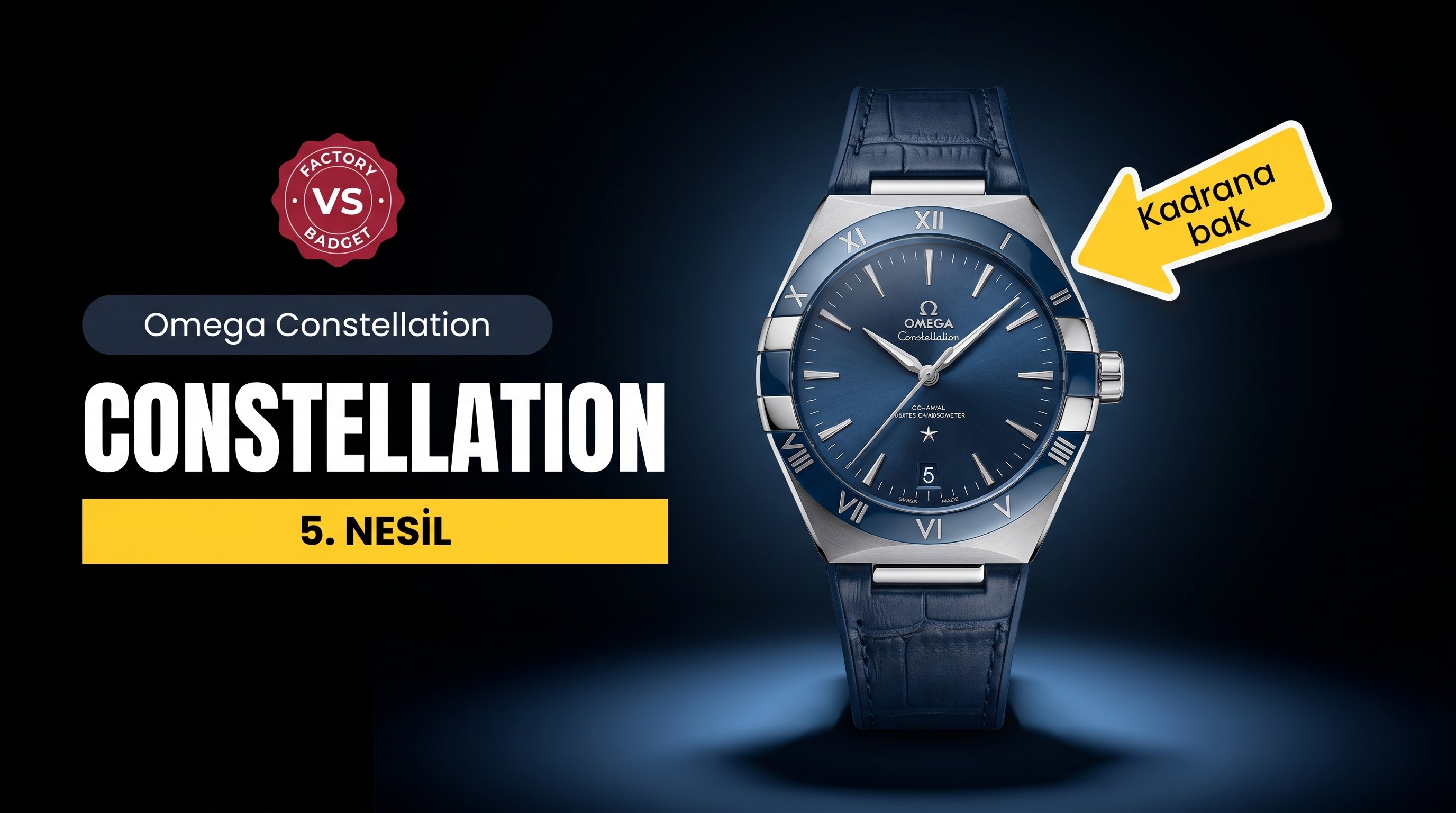Omega Constellation VS Factory İncelemesi