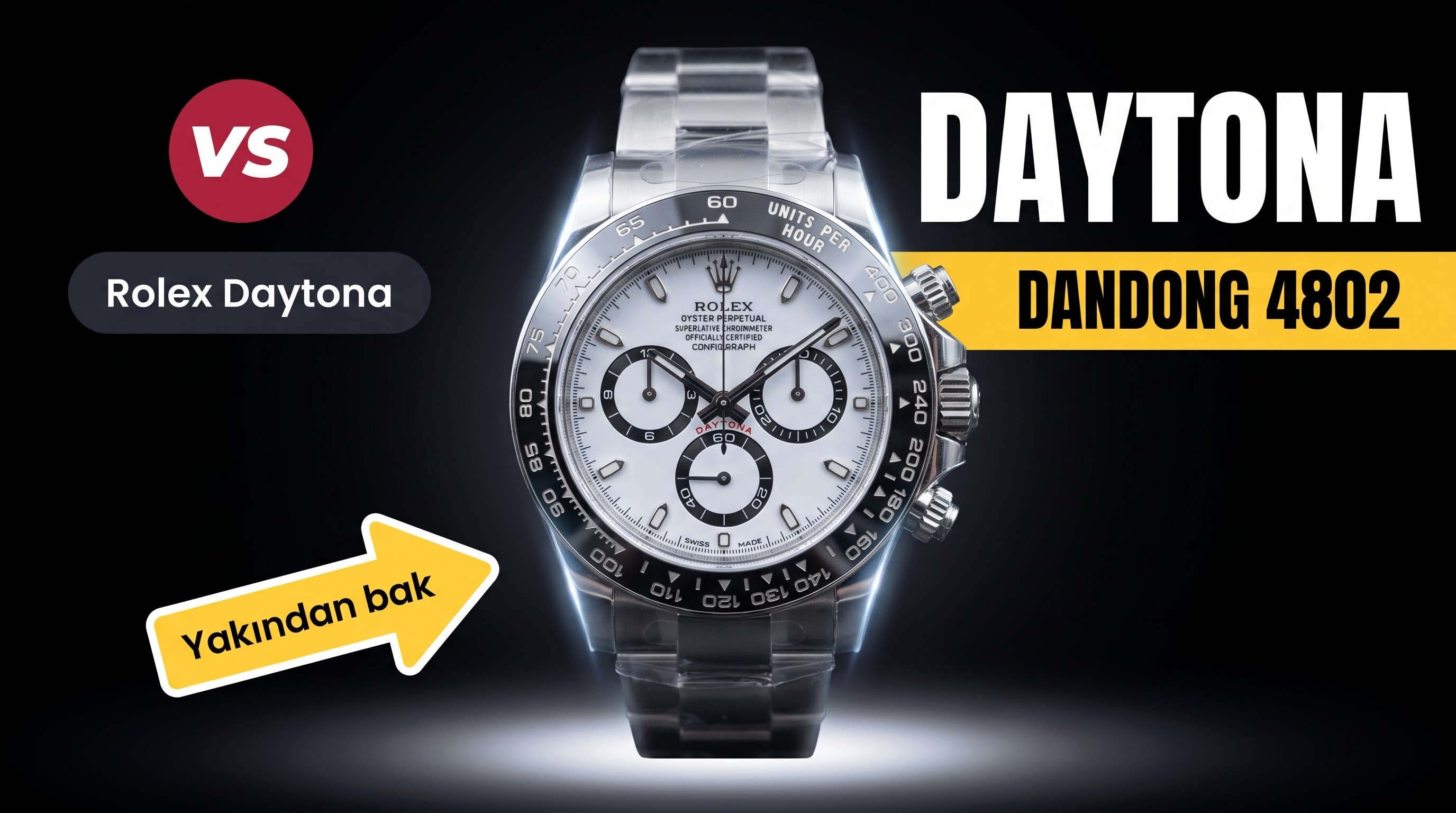 Rolex Daytona 4802 VS Factory İncelemesi