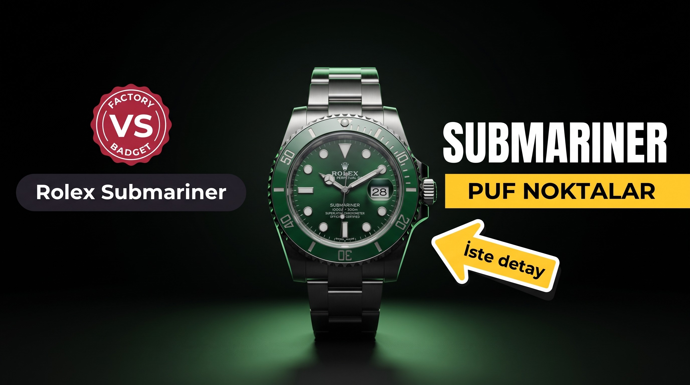 Rolex Submariner VS Factory İncelemesi