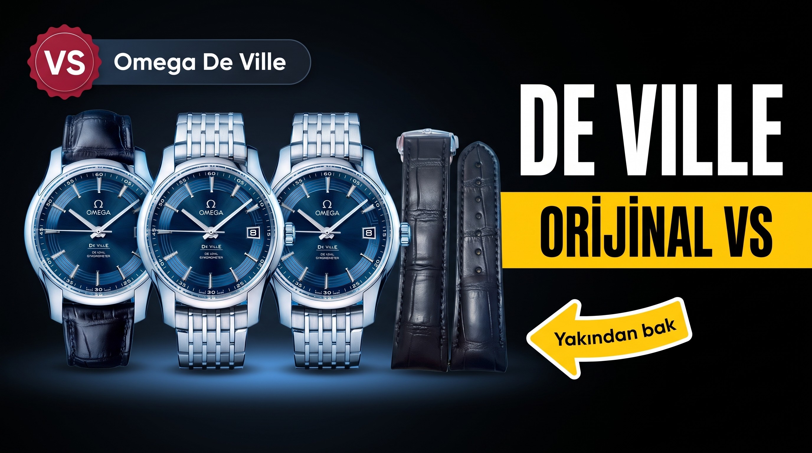 Omega VS Factory Replika Saat İncelemesi