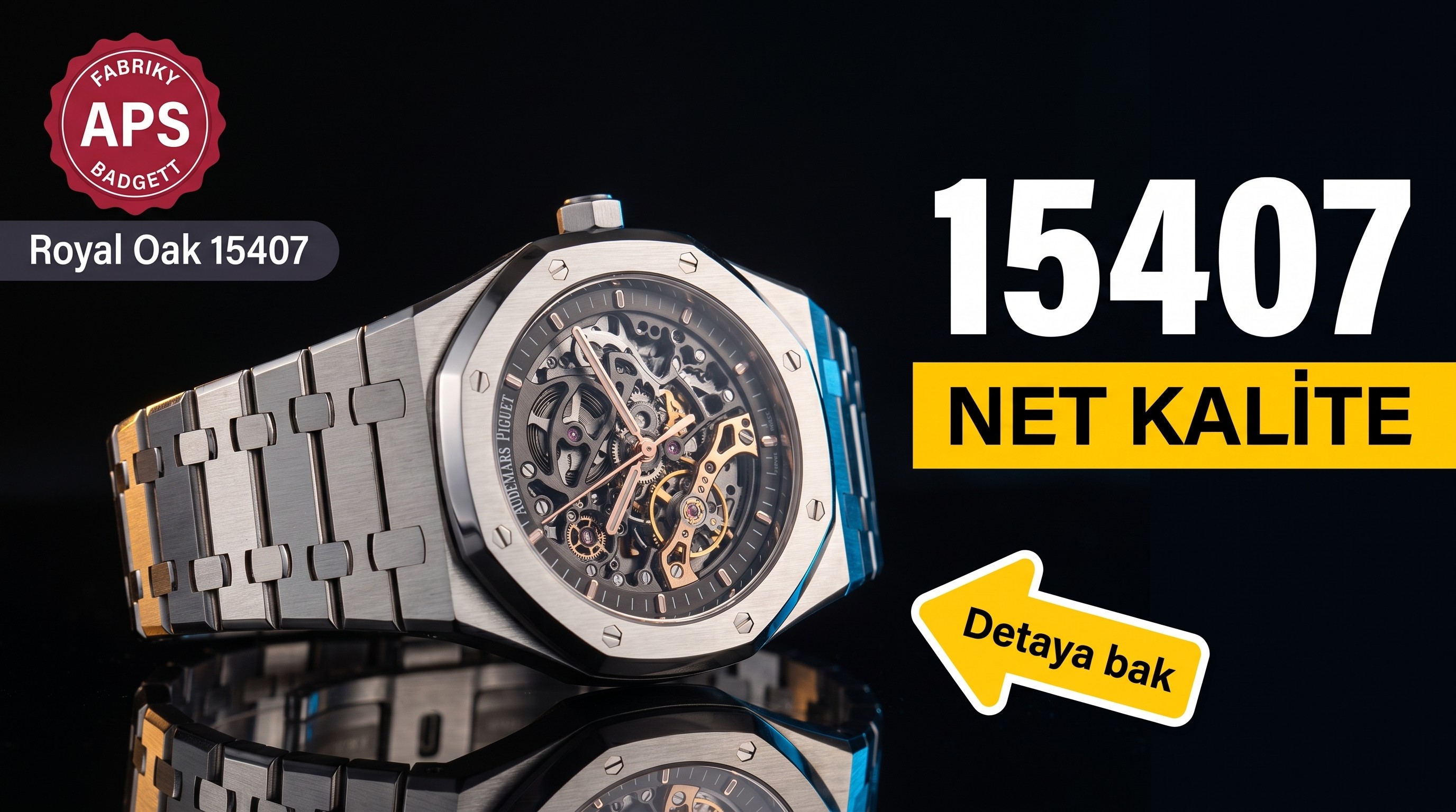 Audemars Piguet Royal Oak 15407 APS Factory İnce...