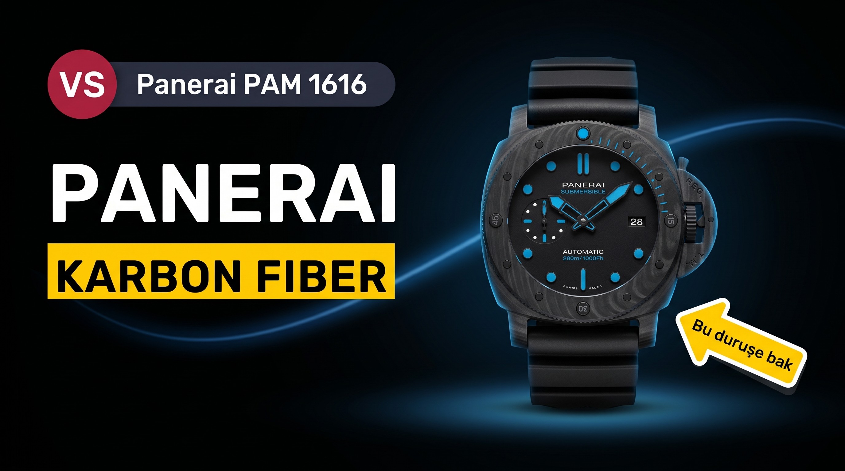 Panerai Luminor Submersible PAM01616 VS Factory...
