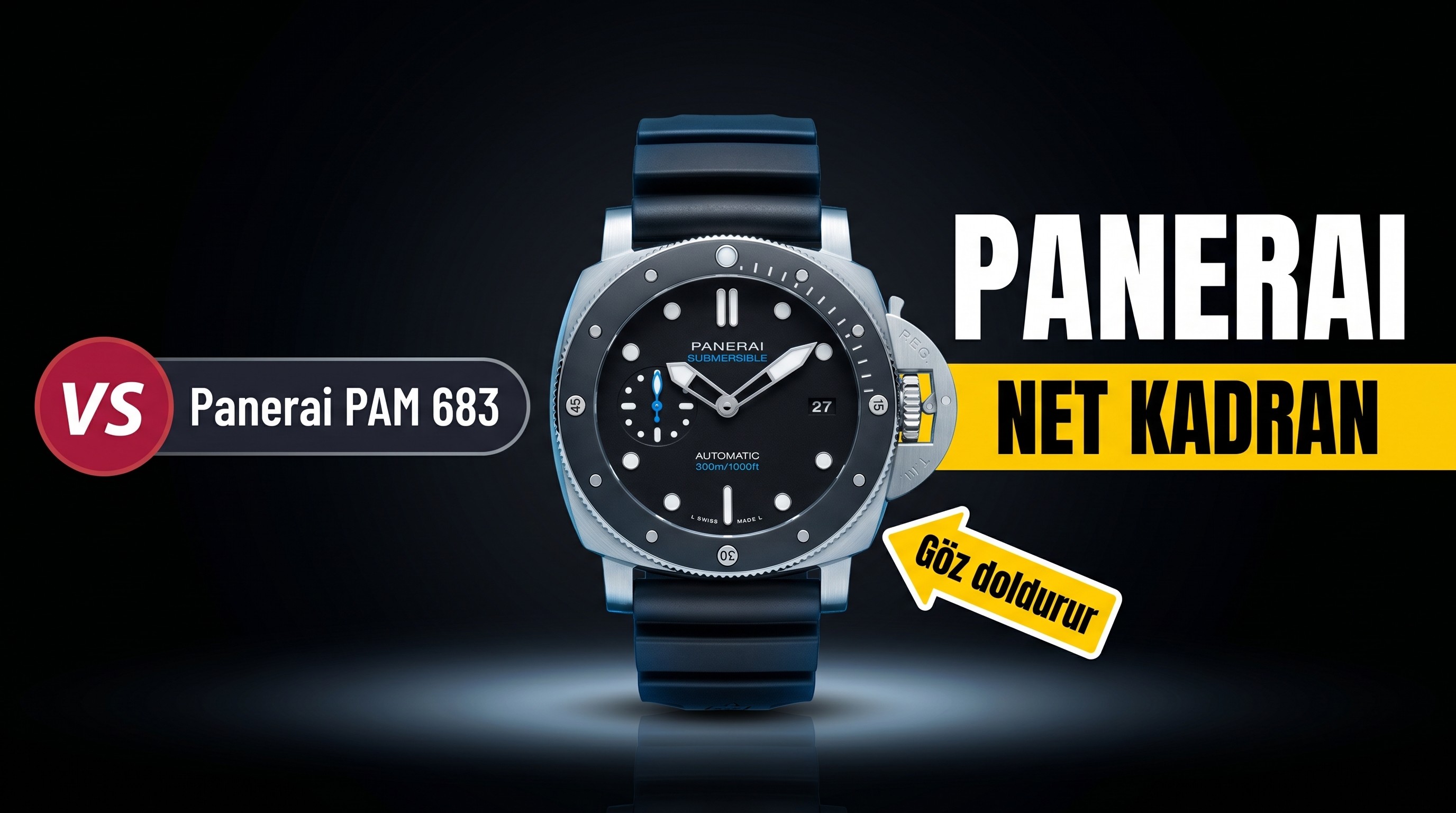 Panerai Luminor Submersible PAM683 VS Factory İn...
