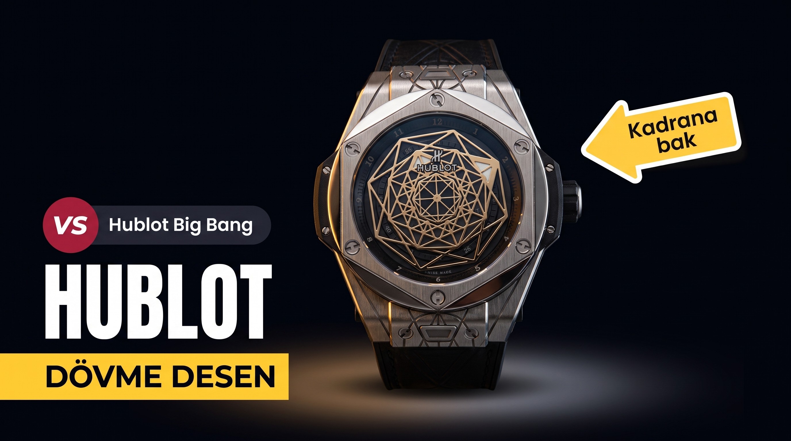 WWF Factory Hublot BIG BANG Tattoo işçiliği nasıl? İlk bakışta replika olduğu belli oluyor mu?