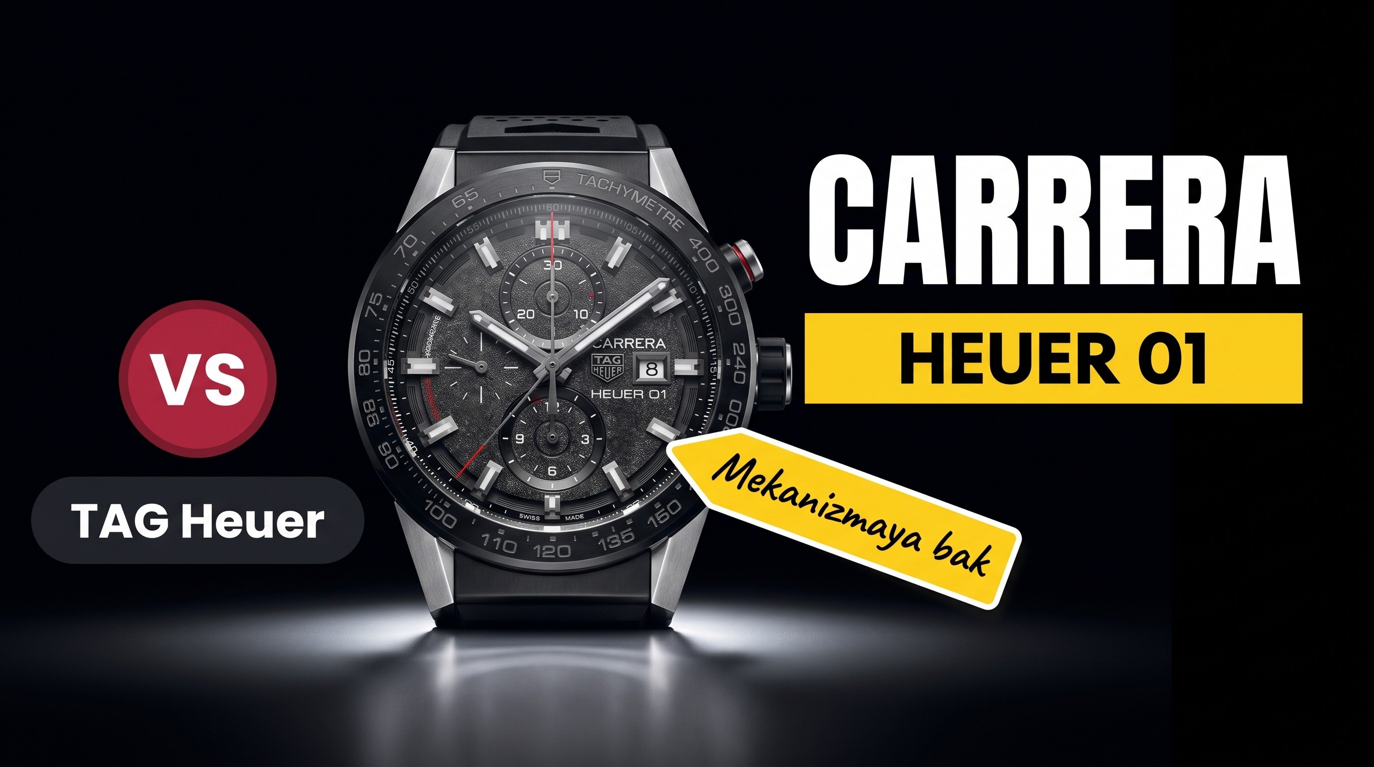 XF Factory TAG Heuer Carrera Ay Yüzeyi Heuer 01 CLEP özel modeli tanıtıldı