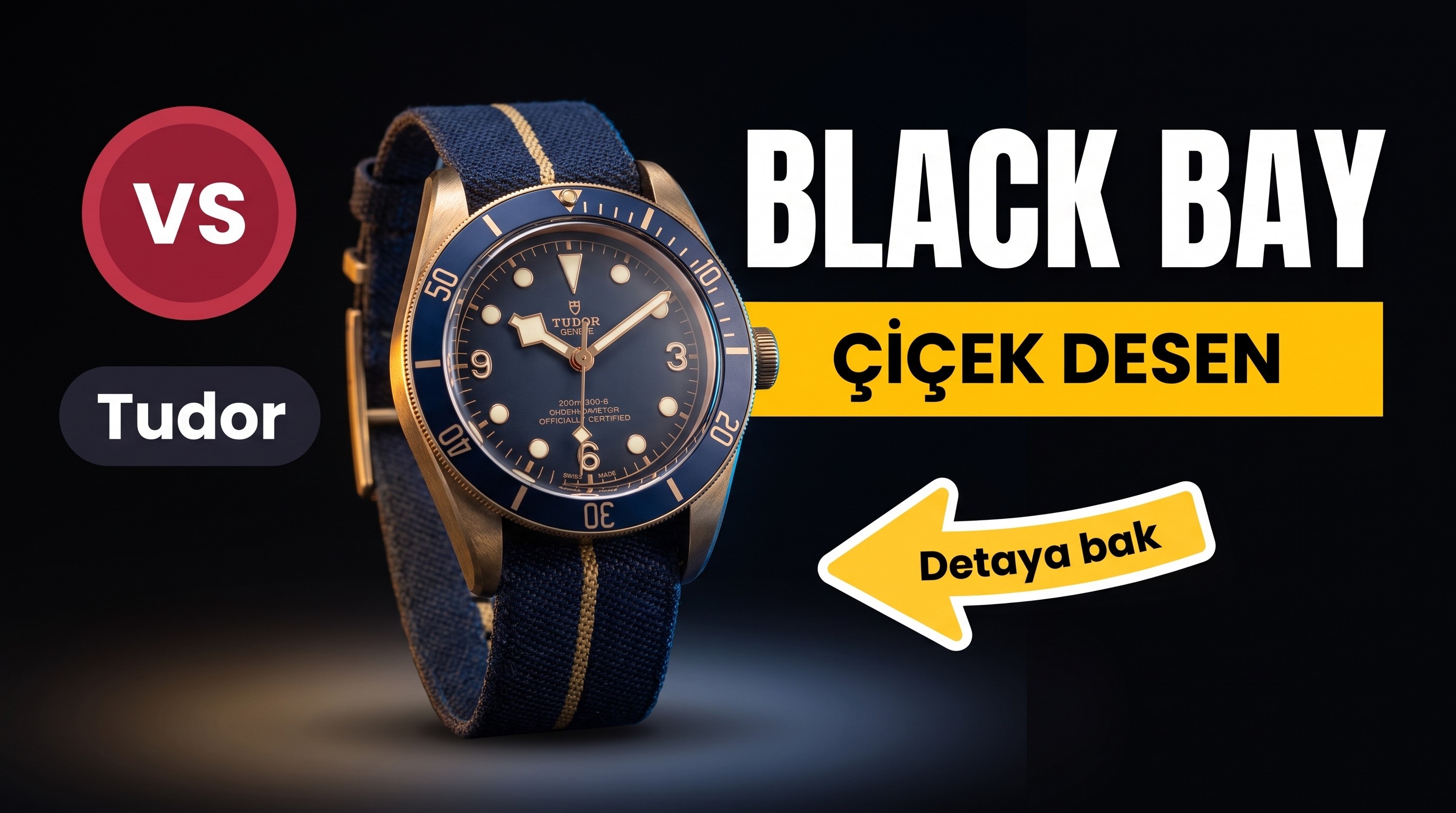 XF Factory Tudor mavi bronz çiçek saat incelemesi