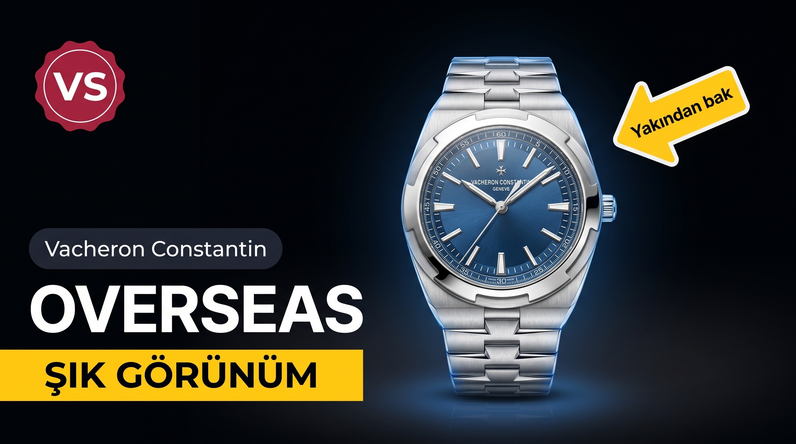 XF Factory Vacheron Constantin Overseas Ultra İnce Mavi Kadran İncelemesi