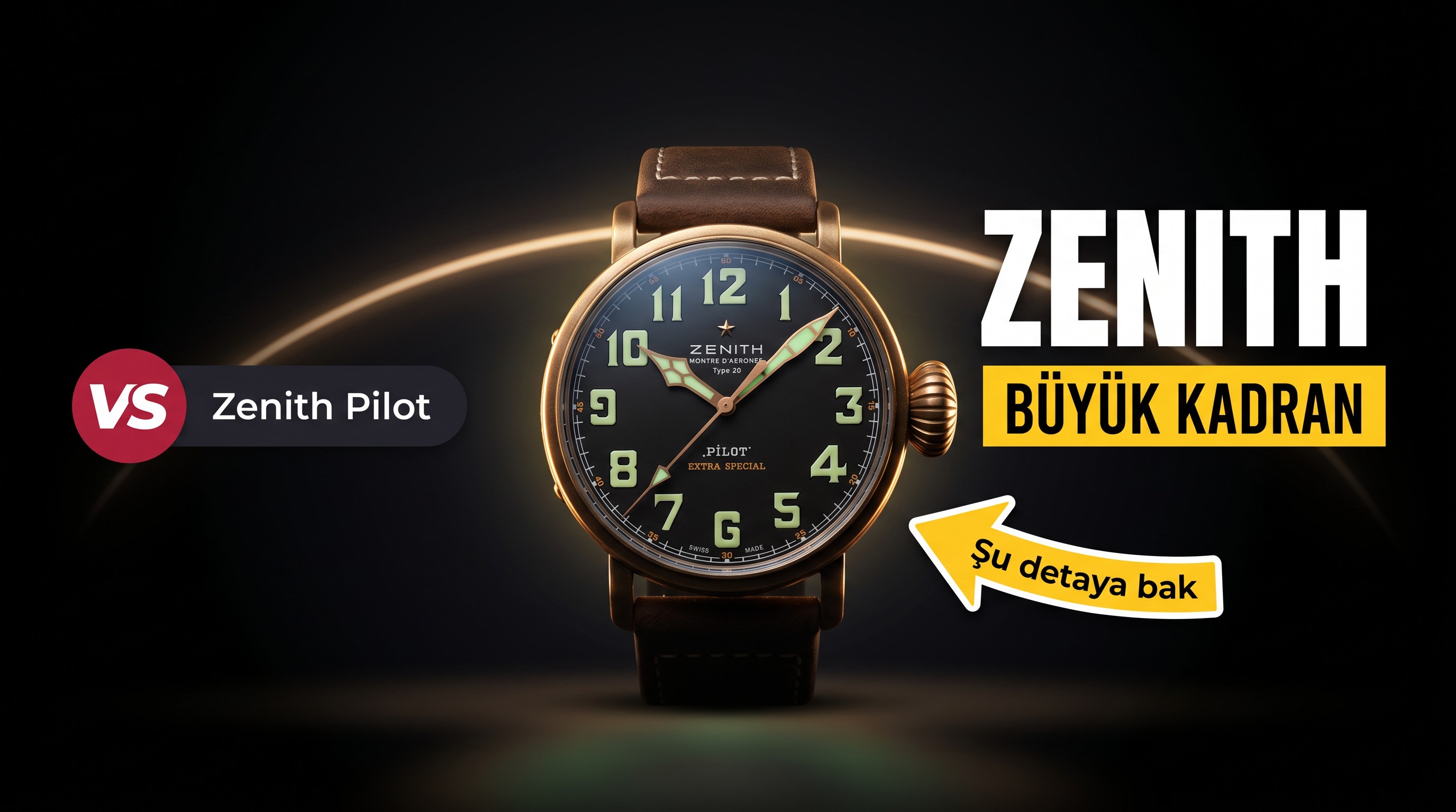 XF Factory Zenith Bronz Pilot Big Flieger V3 Sürümü - Çok Fotoğraflı Detaylı İnceleme