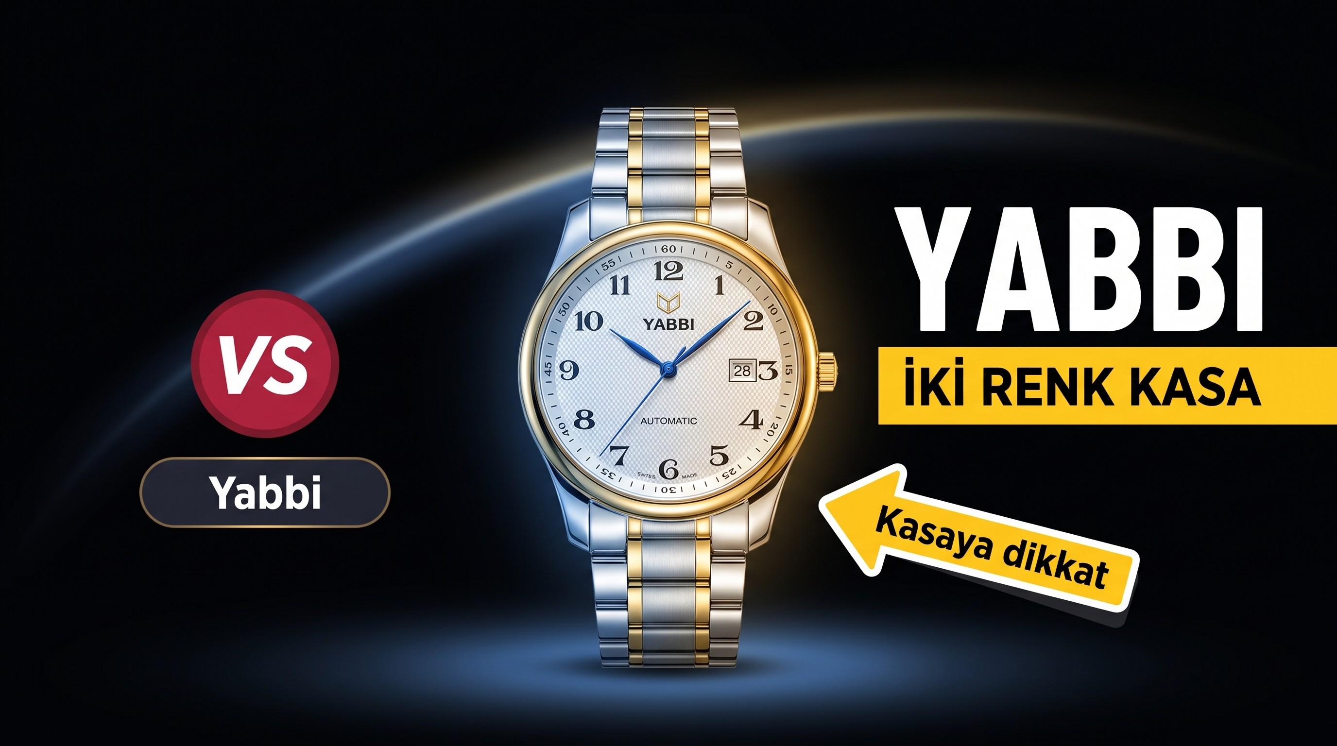 YABBI Yüksek Kaliteli Mekanik Erkek Saati - Yerli Üretimin Gururu (Çelik-Altın Model) İncelemesi