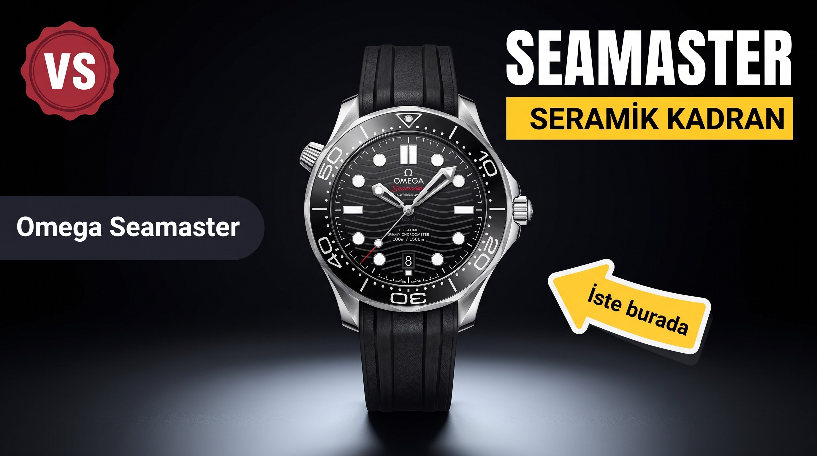Yeni Seramik Kadranli vs Factory Omega Seamaster...