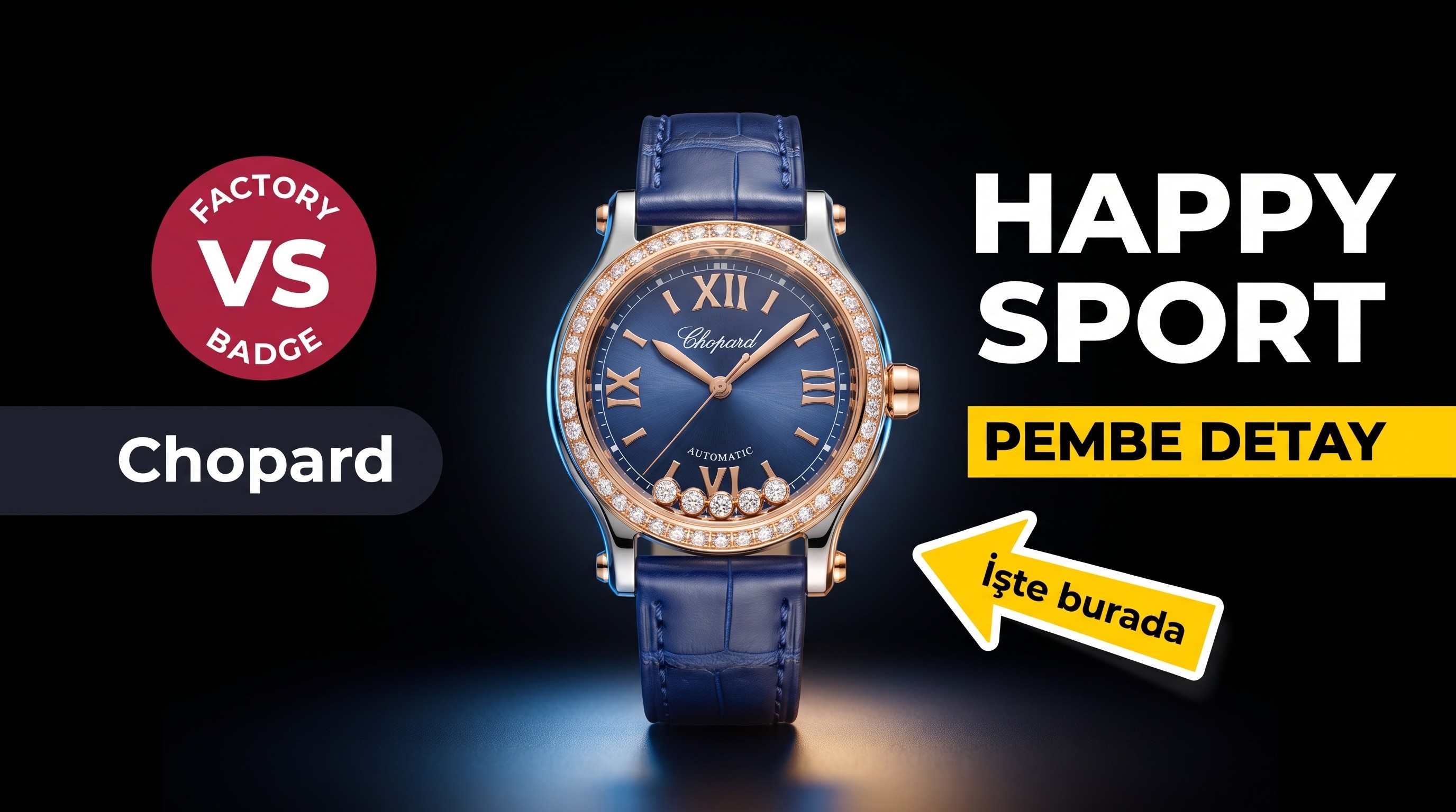 YF Factory Chopard 2023 yepyeni Happy Sport serisi No.2