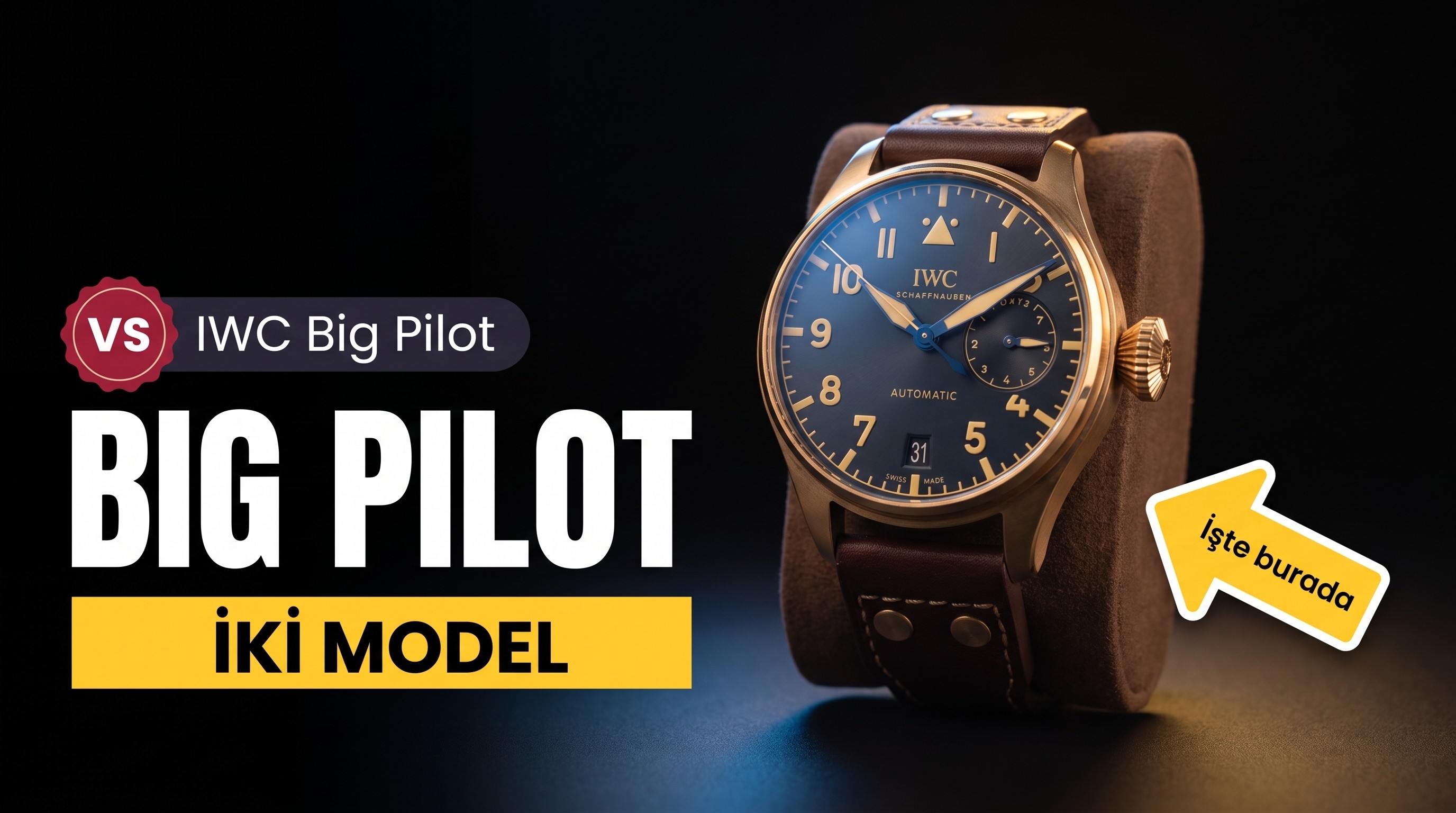 IWC Pilot Replika Saat İncelemesi