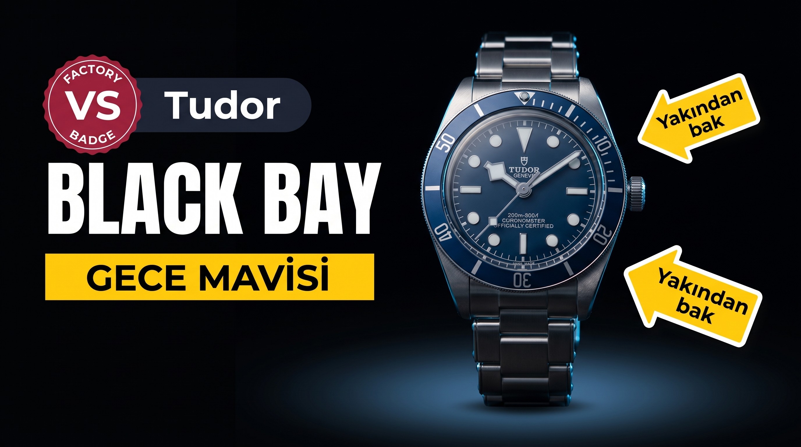 Tudor Black Bay Replika Saat İncelemesi