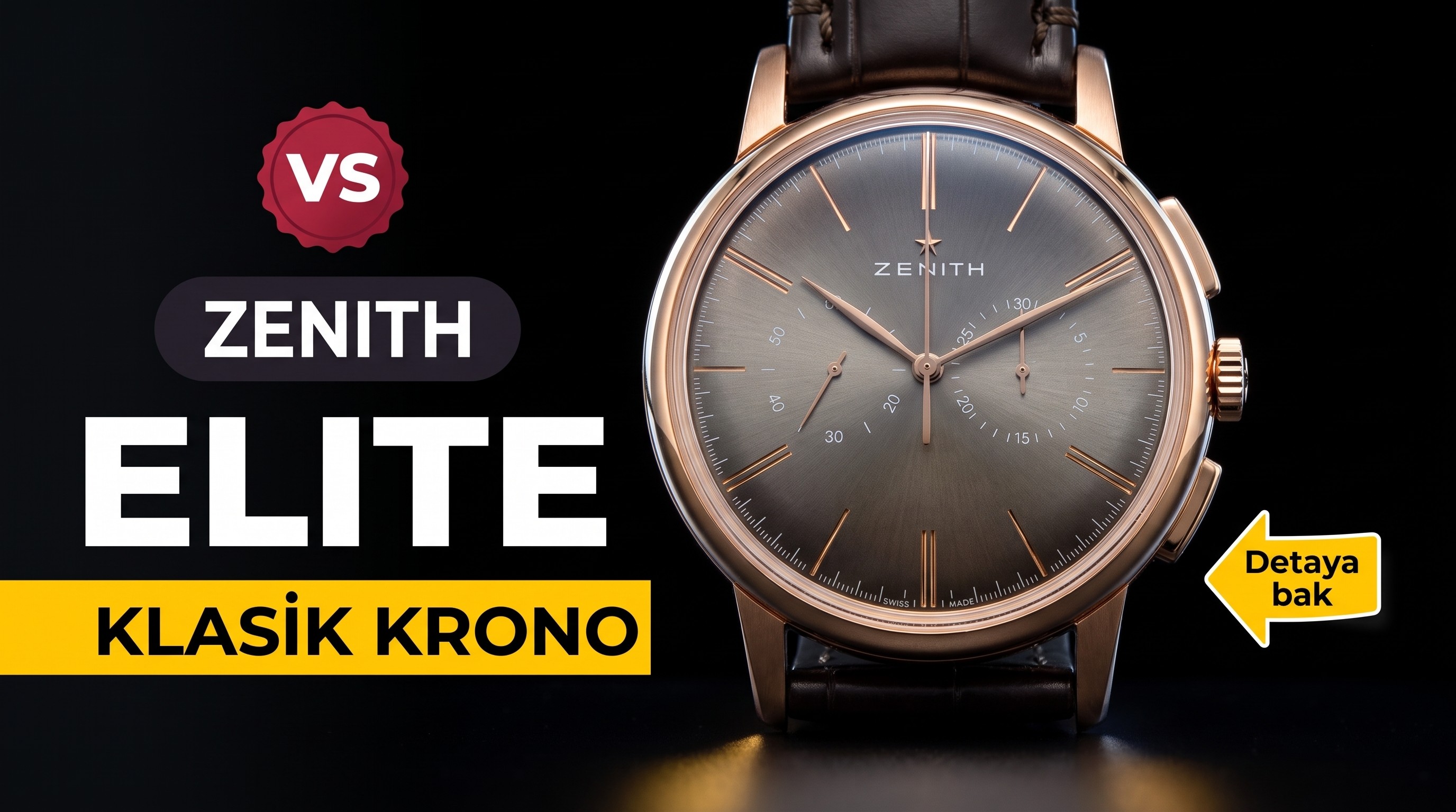 Zenith Elite Chronograph Classic İncelemesi