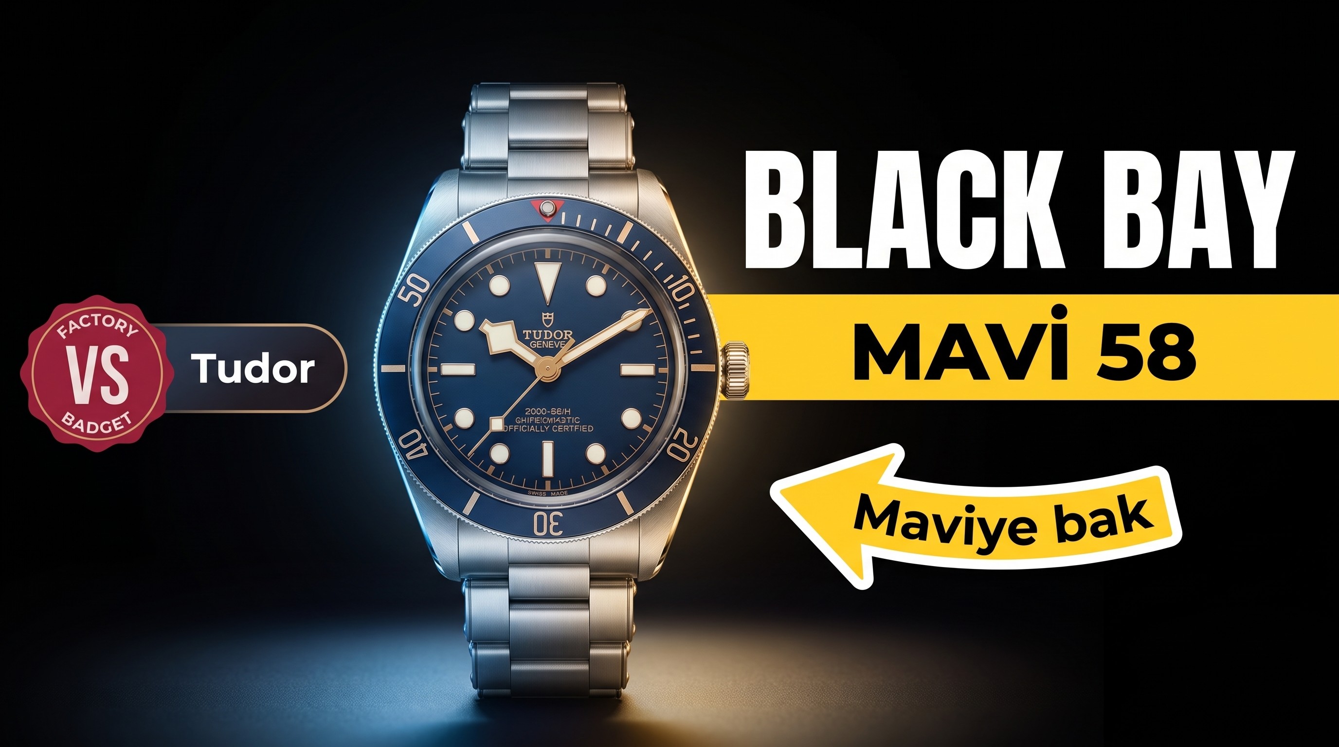 ZF 2025 Öne Çıkan Öneri | Tudor Black Bay 58 "INTER" Sınırlı Sayı: Bilekte Mavi-Siyah Efsaneye Saygı