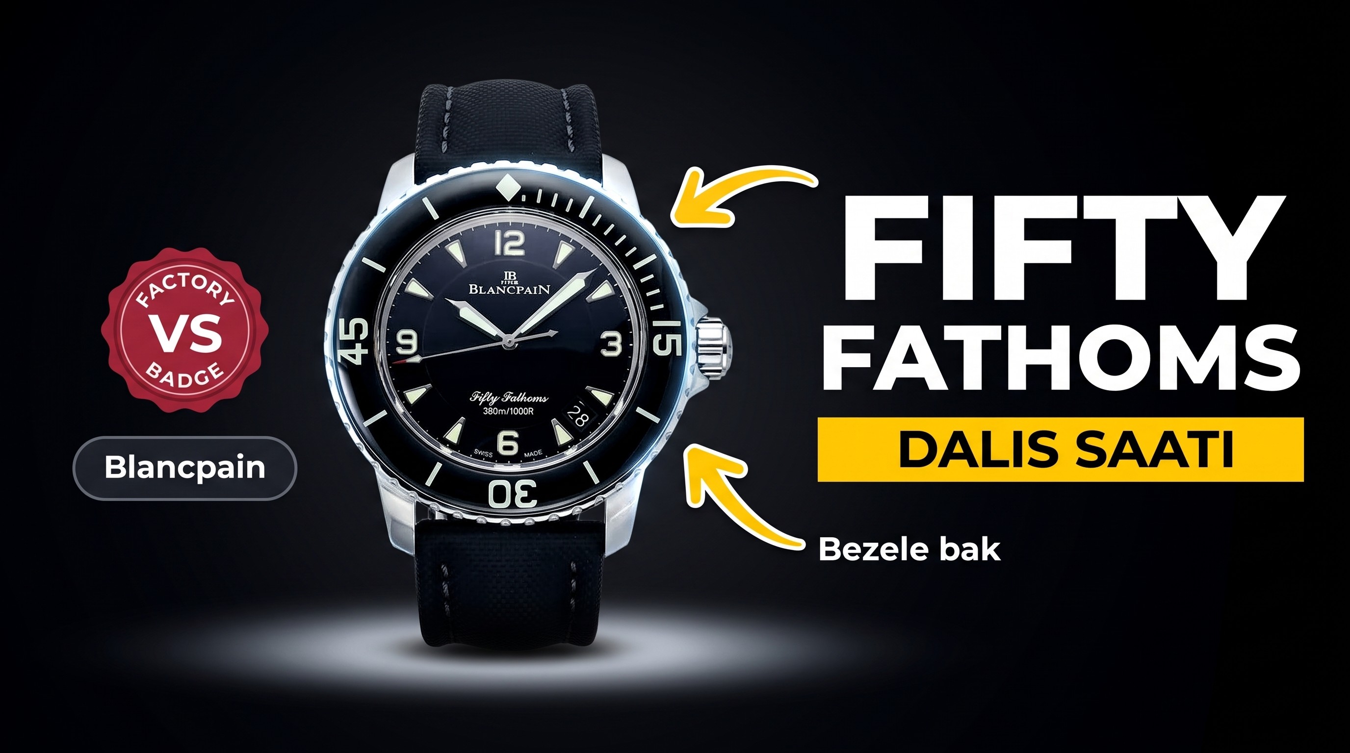 ZF Blancpain Fifty Fathoms | Deniz derinliği efsanesinin yeniden doğuşu, modern dalış saatlerinin öncüsü