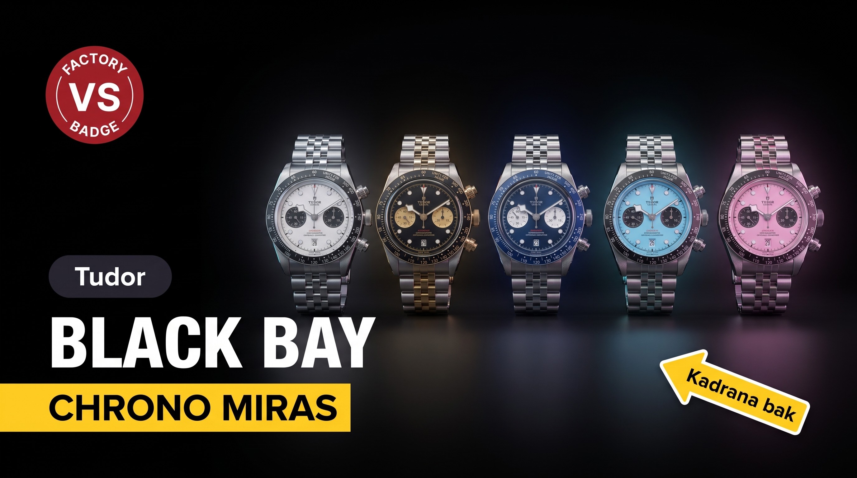 ZF Factory 2025 önerisi | Tudor'un yepyeni Black Bay Chrono modeli — klasik mirası ve modern inceliği bir arada sunuyor; saat tutkunlarının gözünde hak edilmiş bir "Tudor mezuniyet modeli"!