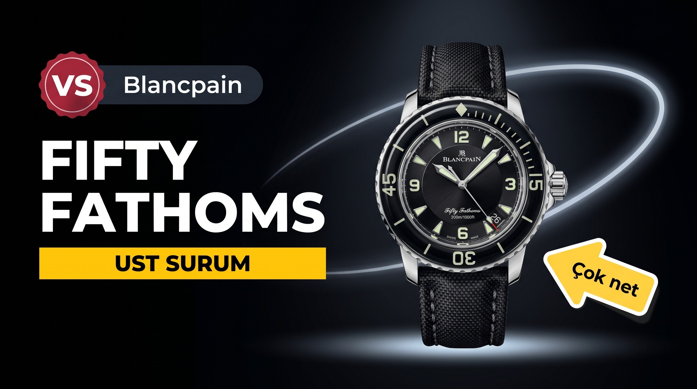 ZF Factory Blancpain Fifty Fathoms 5015 En Üst Sürüm Replika Saat