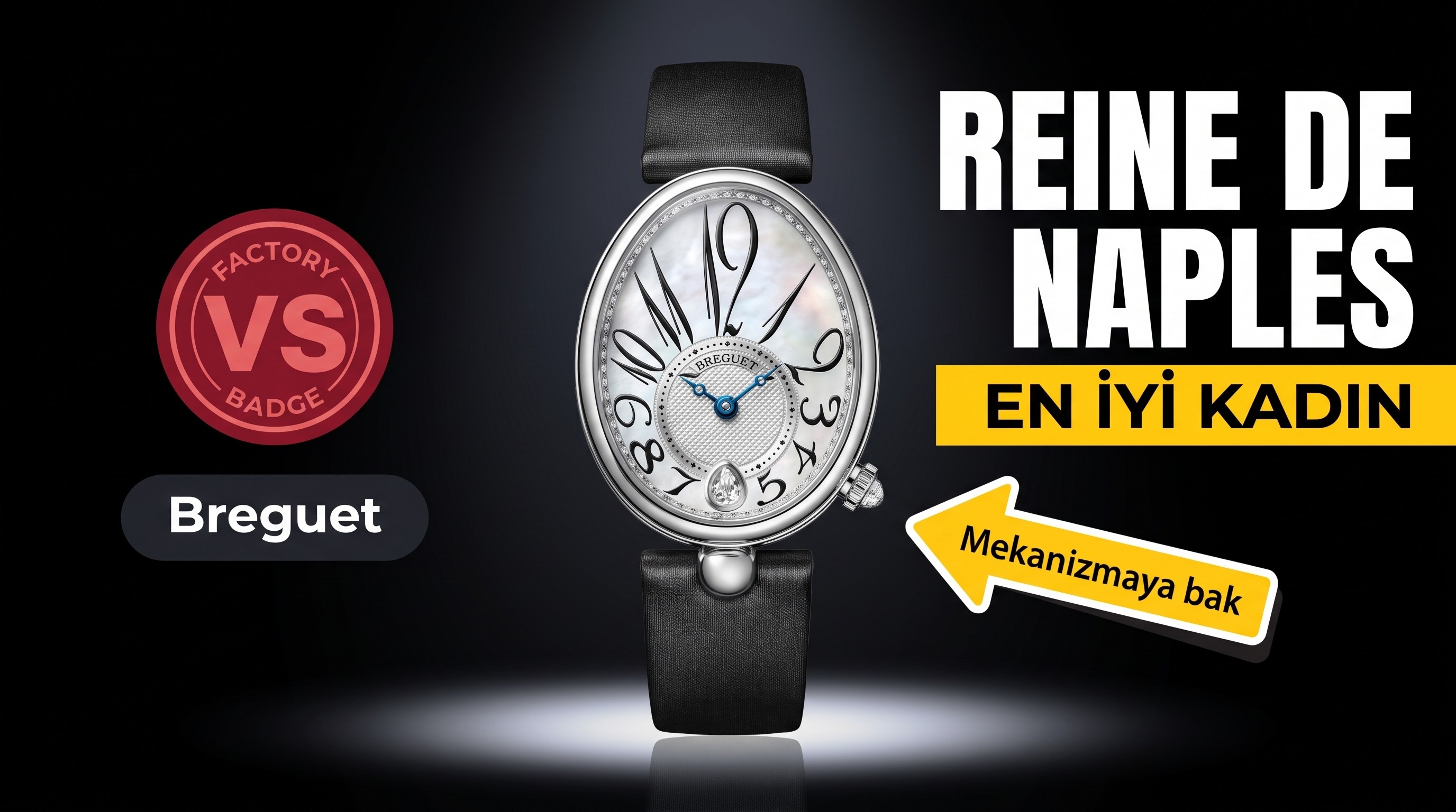 ZF Factory Breguet Reine de Naples Serisi - ZF'nin Bugüne Kadarki En İyi Replika Kadın Saati
