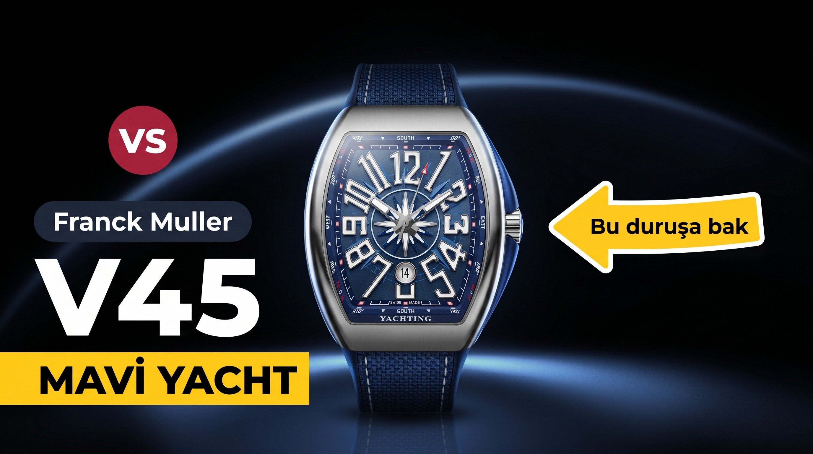 ZF Factory Franck Muller V45 Mavi Yacht Replika Saat İncelemesi