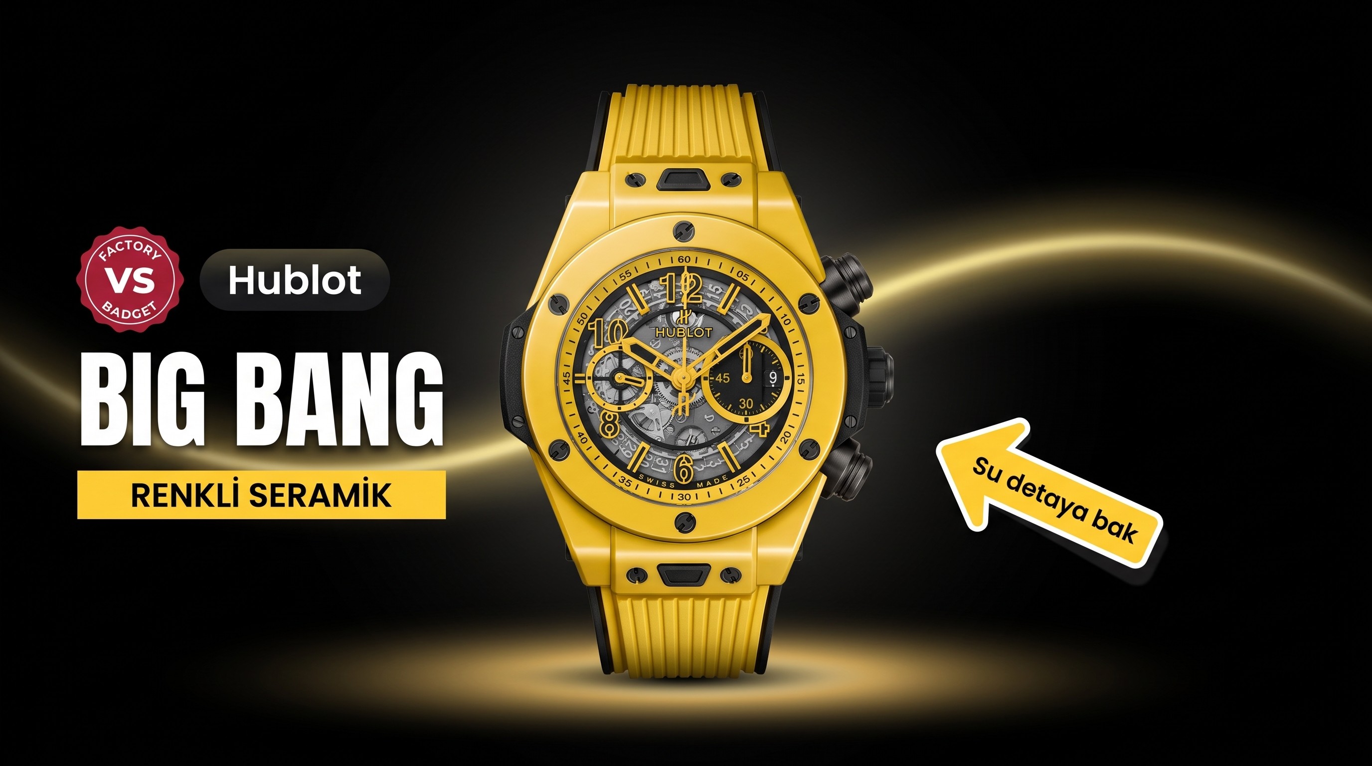 ZF Factory Hublot Unico Big Bang renkli seramik kasalı saatin kalitesi iyi mi?