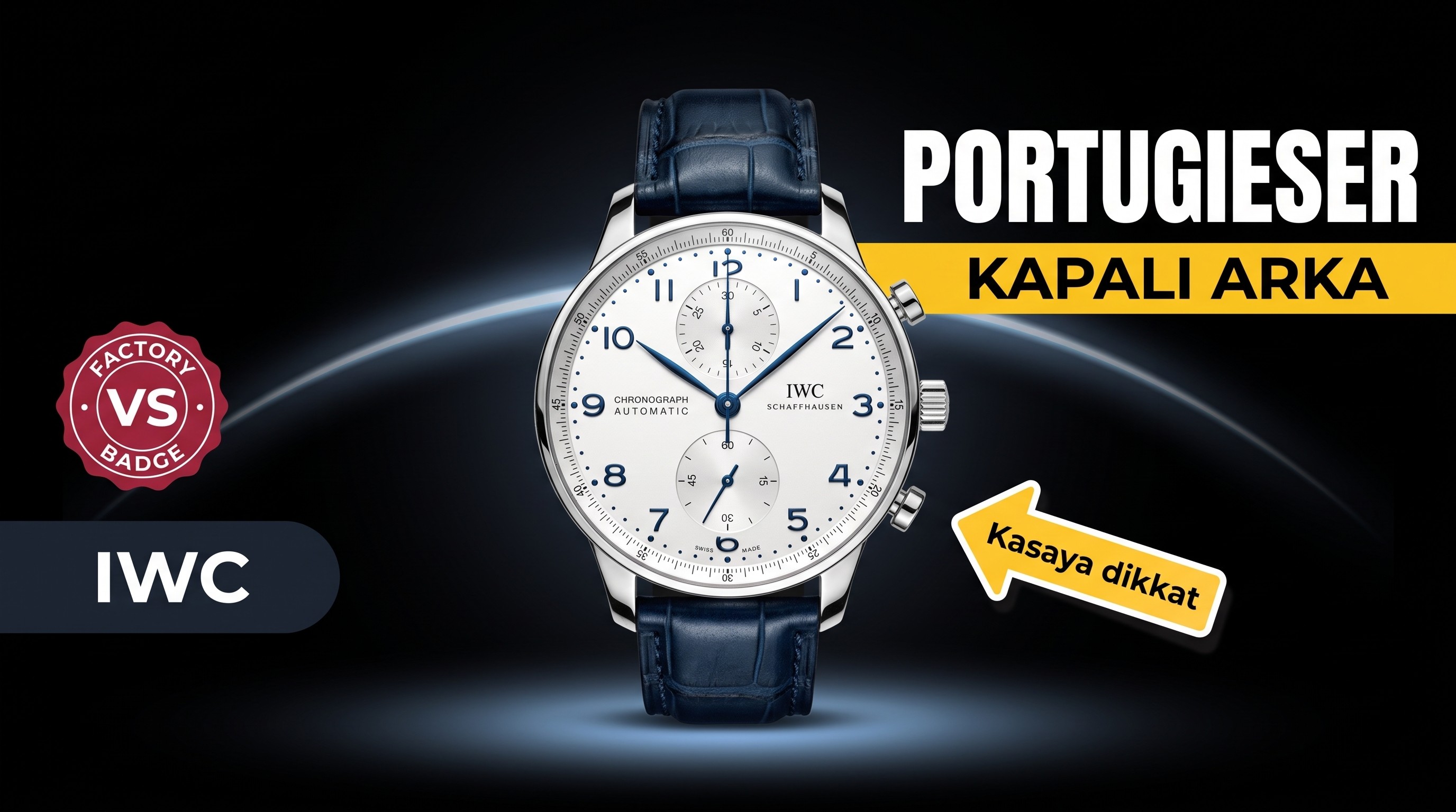 ZF Factory IWC Portugieser Kronograf: kapalı kasa arkası mı, şeffaf mı? Hangisi orijinaline daha çok benziyor?