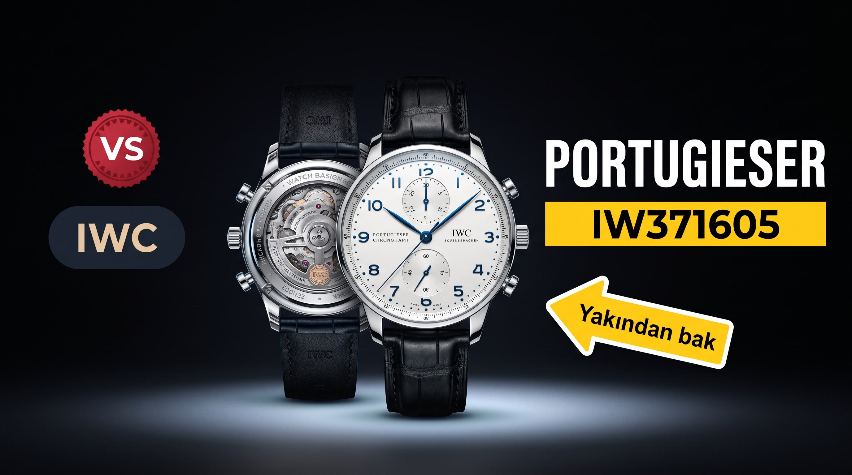 ZF Factory IWC yepyeni Portugieser Chronograph IW371605 saat incelemesi - ZF'nin iddialı yeni çalışması