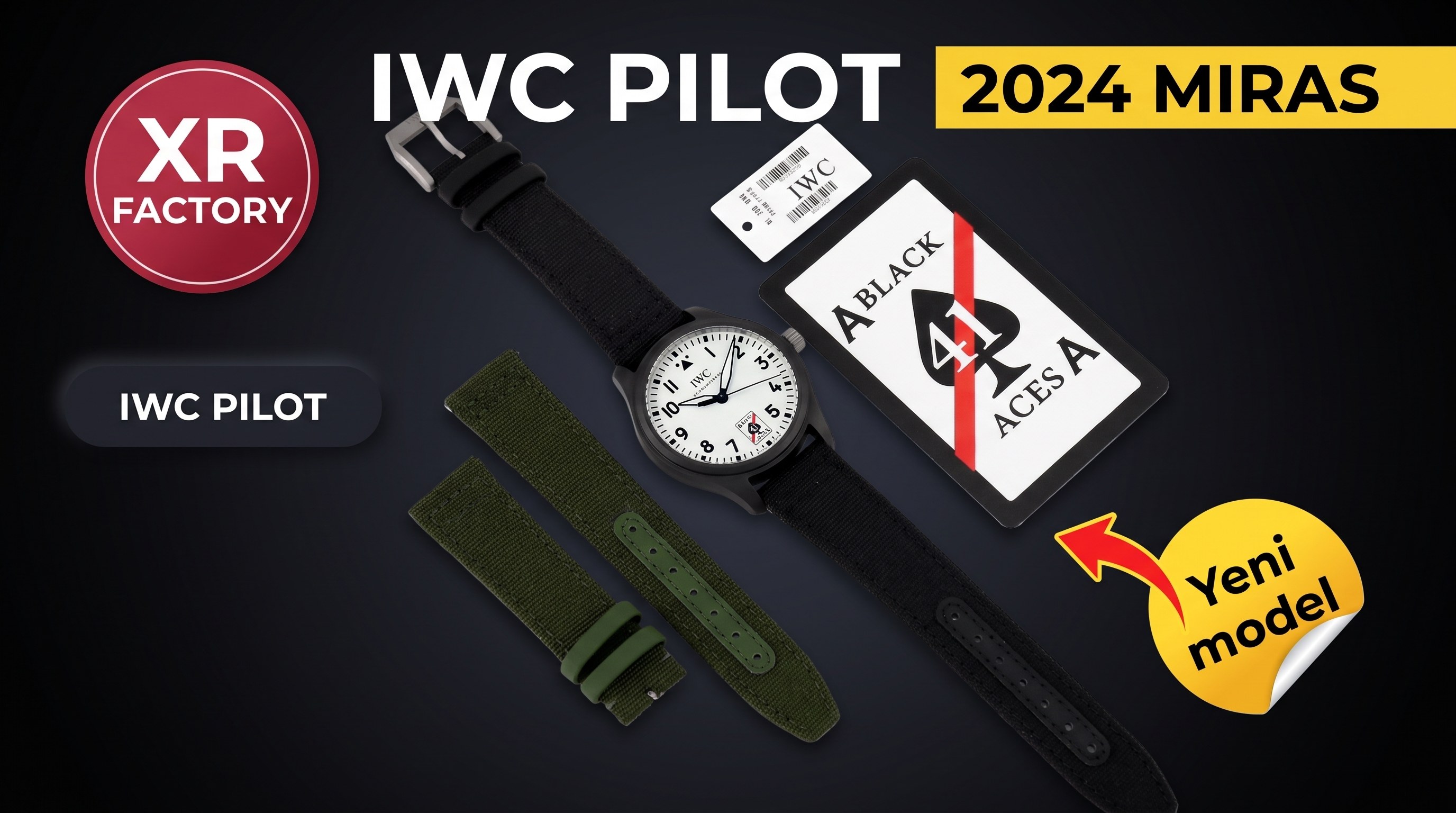 XR2024 yeni model, ustalıkla sürdürülen miras: IWC Pilot serisi