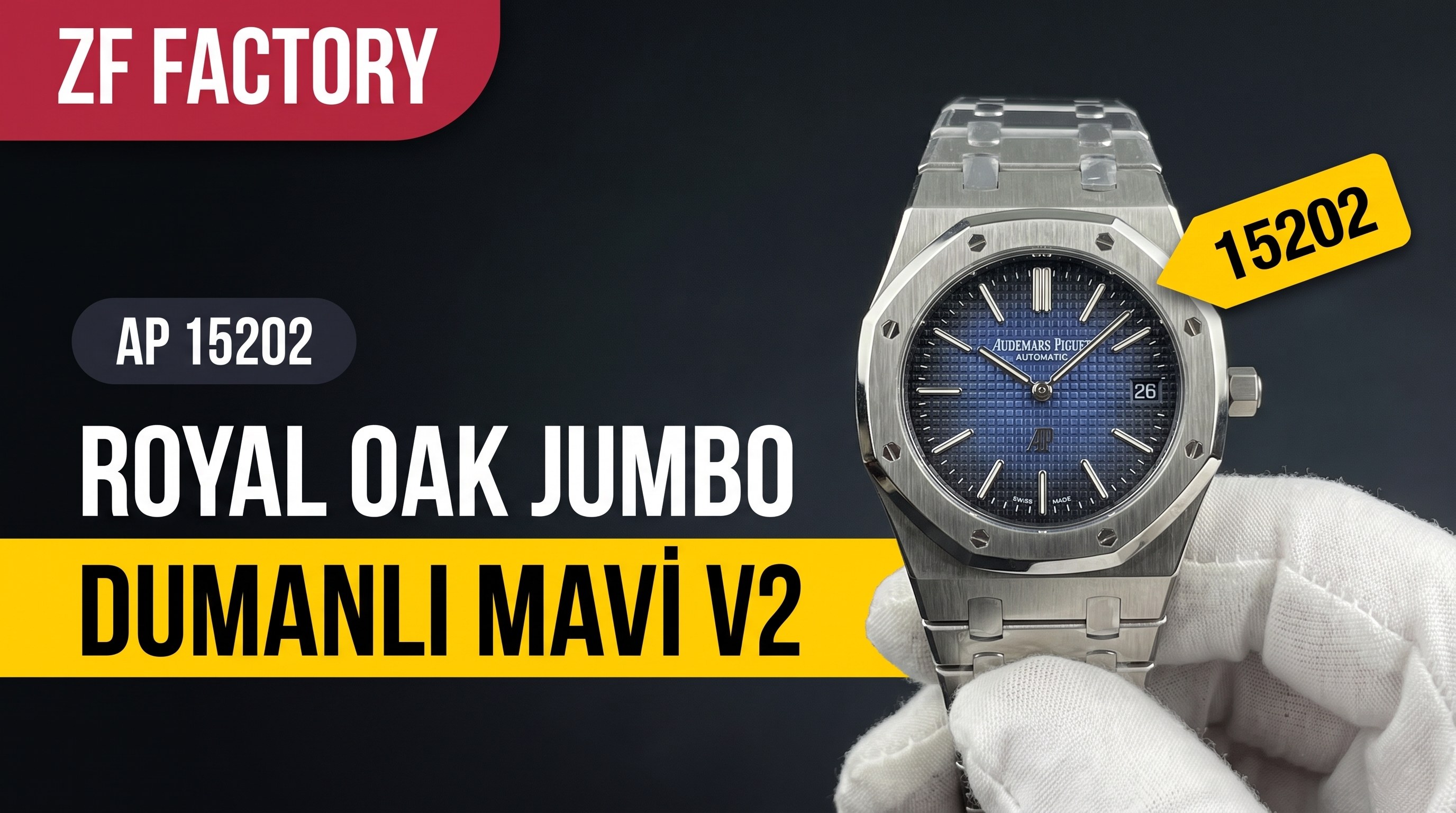 Audemars Piguet Royal Oak 15202 ZF Factory İncelemesi