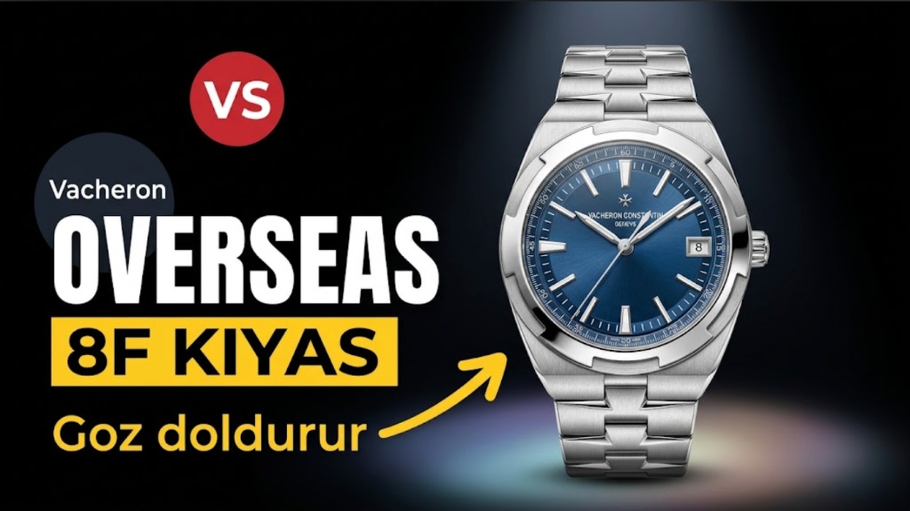 ZF Factory Vacheron Constantin Overseas 4500V ile 8F arasında ne fark var?