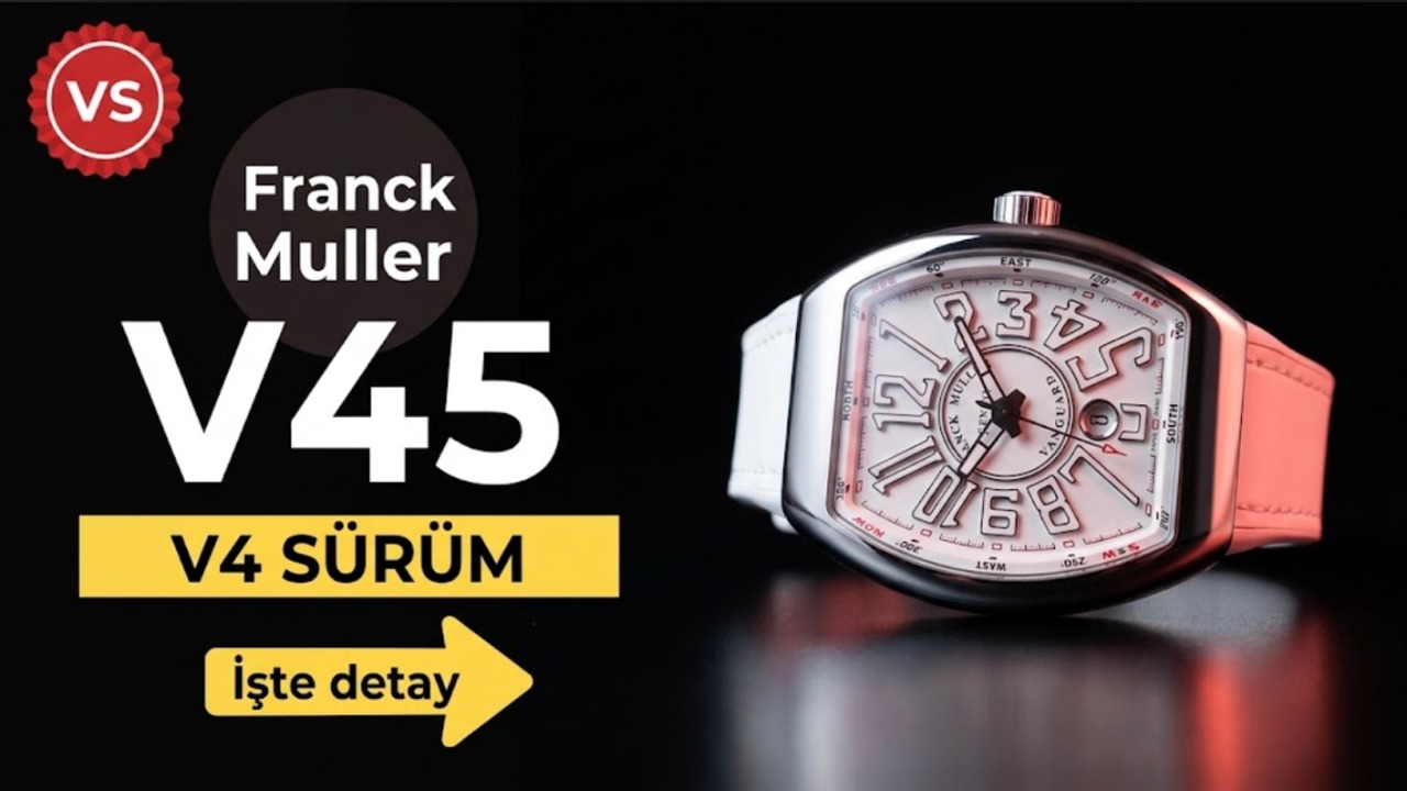 ZF Franck Muller V45 Yacht MEN'S COLLECTION serisi erkek kol saati