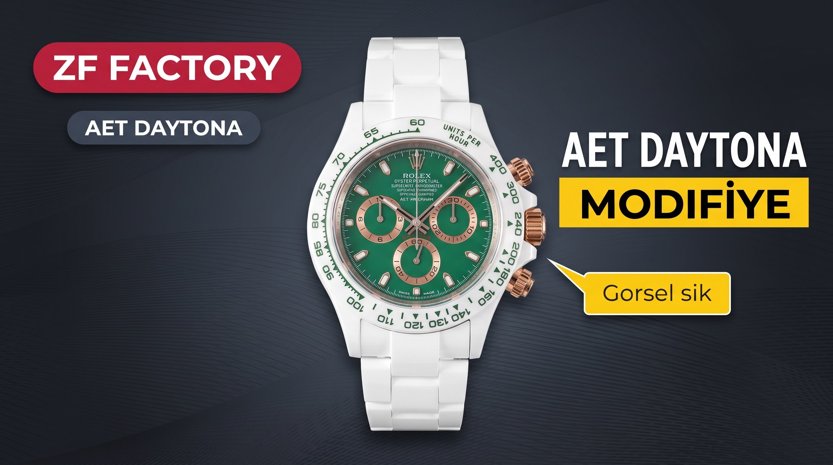 Rolex Daytona ZF Factory İncelemesi