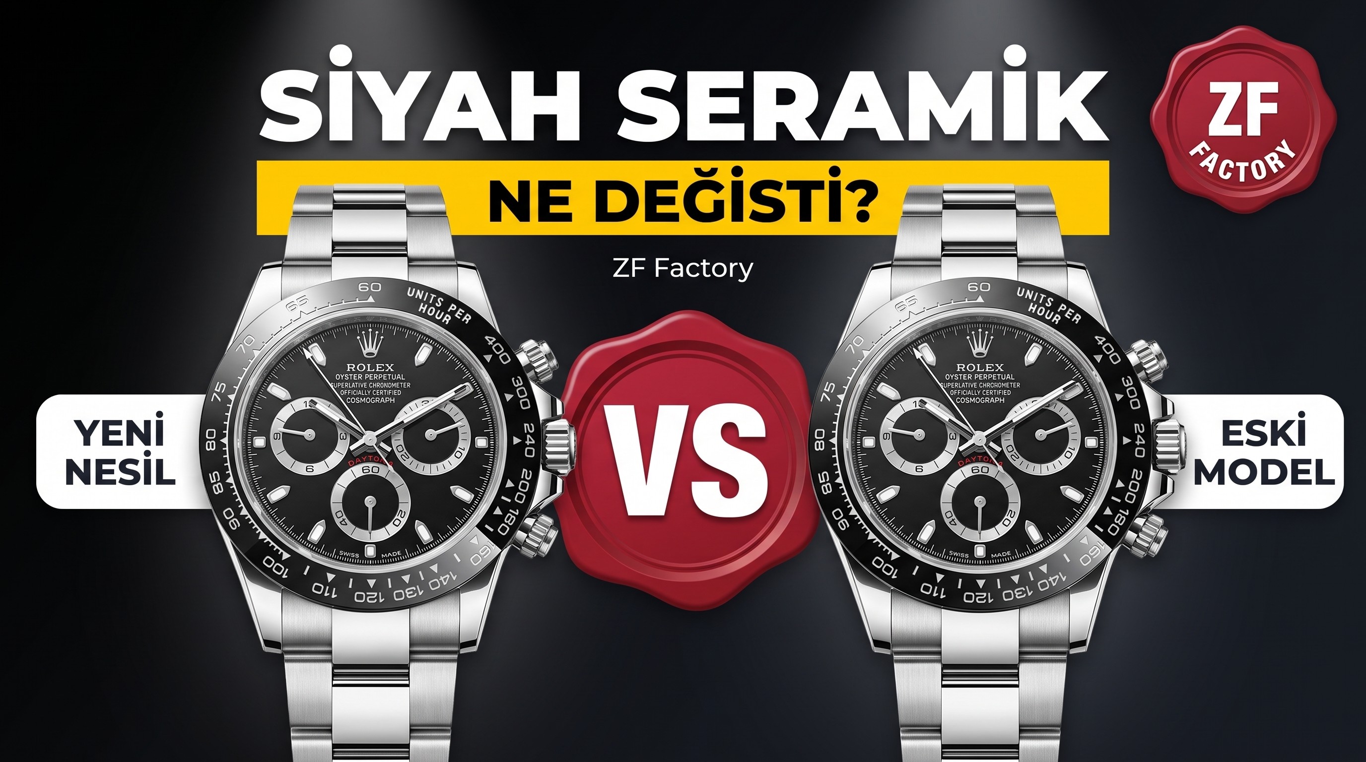 Rolex Daytona M126500LN ZF Factory İncelemesi