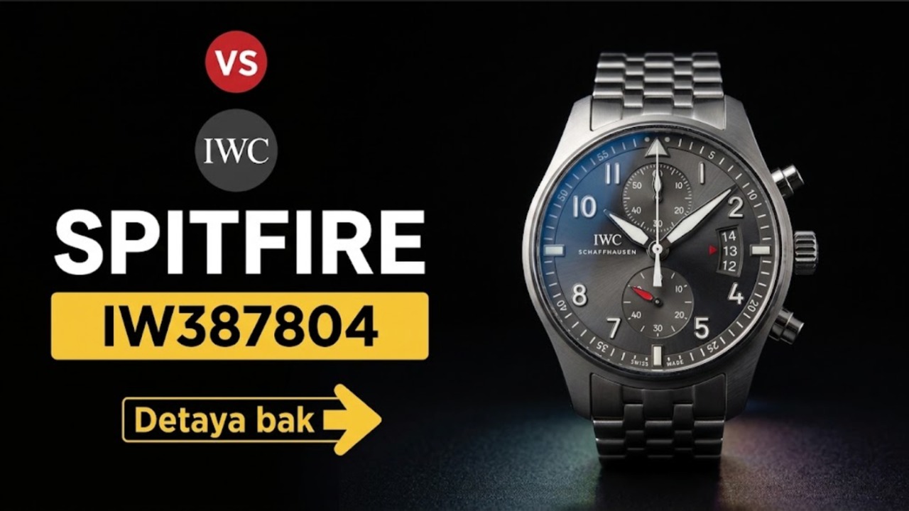 ZF'den 1:1 Replika IWC Spitfire IW387804 – Gökyüzünde Hızla Süzülen Bir Kartal