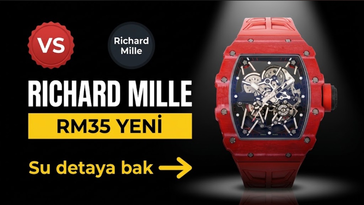 ZF.Factory 2025 saat dünyasını yeniden sarsıyor: Richard Mille RM35-02 için yepyeni bir dönüm noktası resmen başlıyor!