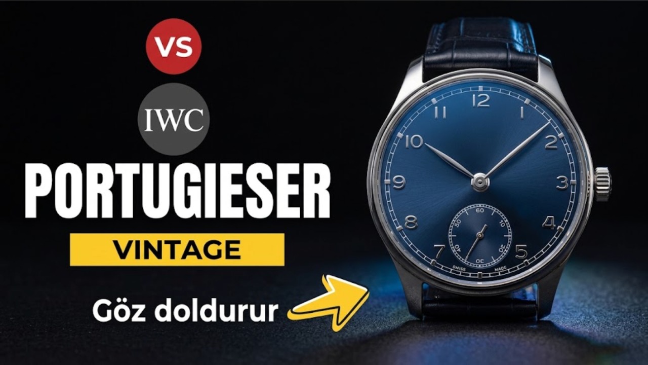 ZF'nin Ürettiği Replika Vintage IWC Portuguese 545408 Kurmalı Saat