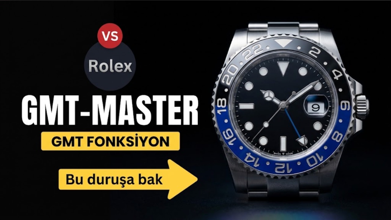 Zirvede Replika vs 2025 Rolex Gmt Greenwich Kola...