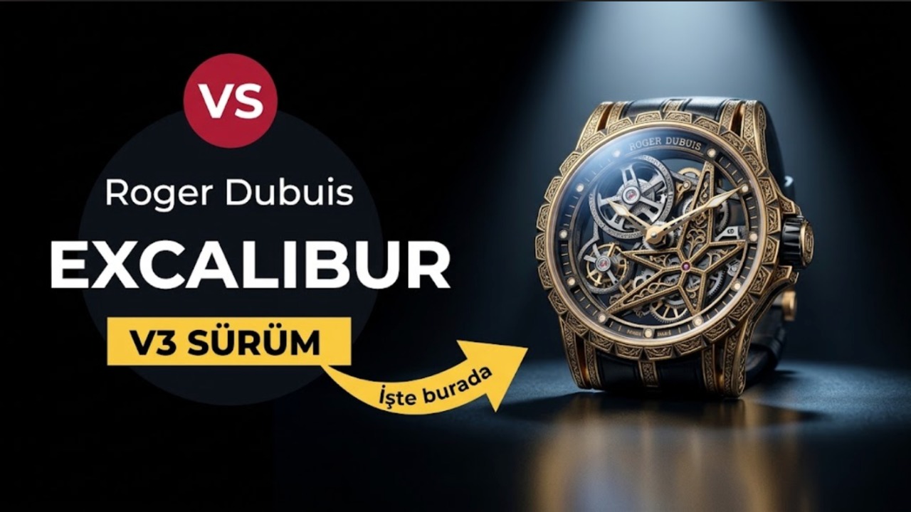 ZZ Factory V3 versiyon Roger Dubuis Excalibur King serisi Knights of the Round Table replika saat nasıl? Nerelerde iyileştirme yapıldı?