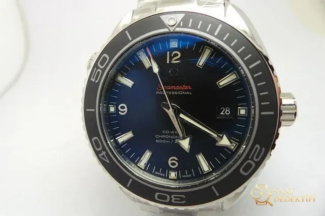 Replika Omega Planet Ocean Siyah Seramik