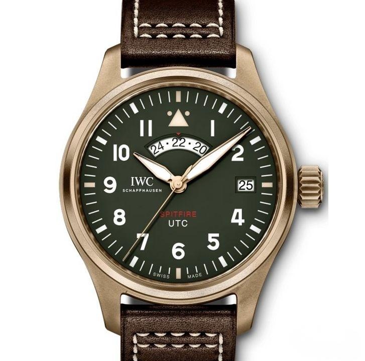 2019 En Yeni XF Factory IWC Bronz Spitfire Pilot UTC MJ271 Özel Versiyon IW327101 İncelemesi — 4. fotoğraf