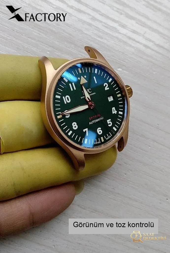 Дебютный XF Factory IWC Pilot Bronze Spitfire IW326802 2019 года, подробный обзор качества изготовления — браслет, застежка и зажимной механизм