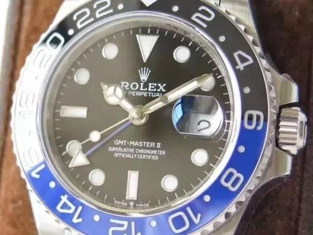 2019GM Factory Rolex GMT mavi-siyah bezel 904L Oyster çelik kol saati göz kamaştırıyor! — 8. fotoğraf