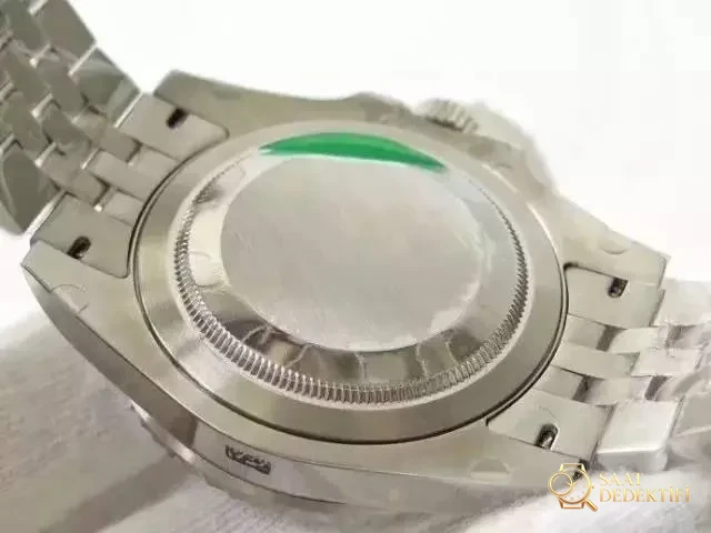 2019GM Factory Rolex GMT mavi-siyah bezel 904L Oyster çelik kol saati göz kamaştırıyor! - Yan Profil ve Kordon Bağlantısı