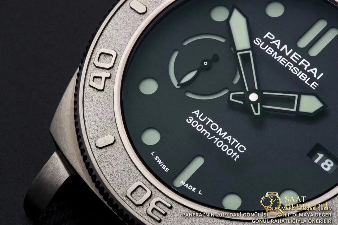2019VS Factory Yeni Panerai PAM00984 Submersible Serisi 47 mm Replika Saat İncelemesi - Bilezik, Toka ve Klips Mekanizması