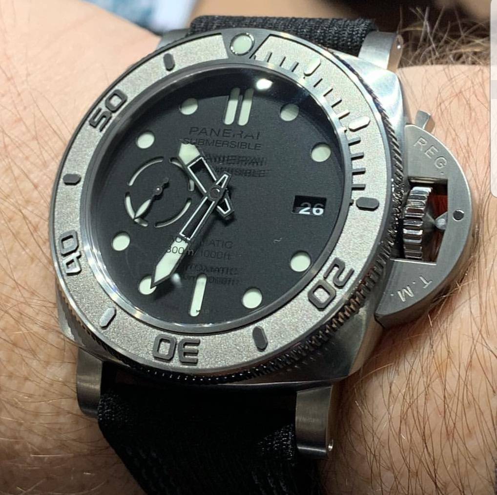2019VS Factory Yeni Panerai PAM00984 Submersible Serisi 47 mm Replika Saat İncelemesi — 11. fotoğraf