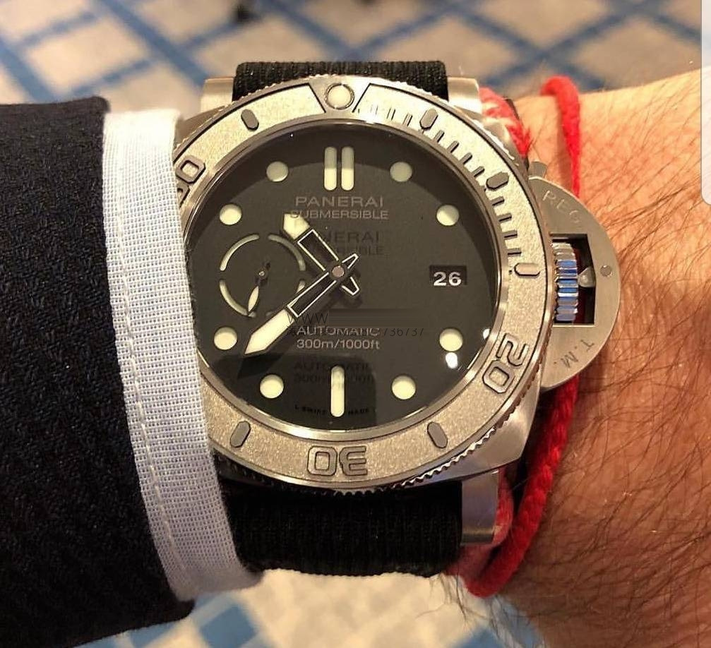 2019VS Factory Yeni Panerai PAM00984 Submersible Serisi 47 mm Replika Saat İncelemesi — 12. fotoğraf