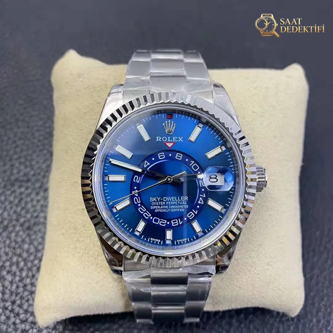 Noob Replika Rolex Sky-Dweller Mavi